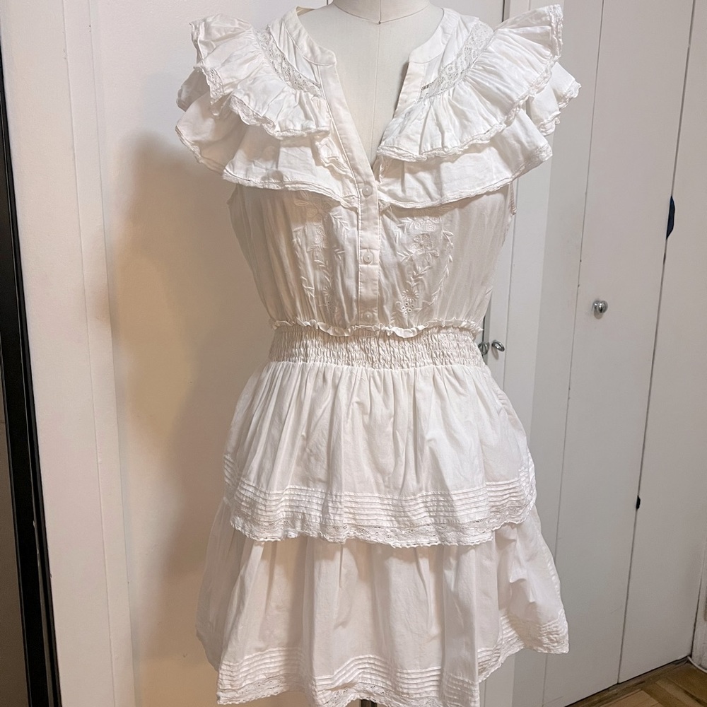 Love Shack Fancy Target mini cotton dress medium